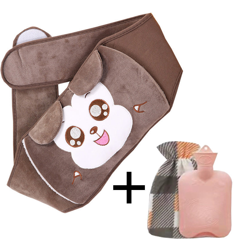 🎅Christmas Sale 50% OFF🔥Plush Refillable Hot Water Bottle Belt🎁