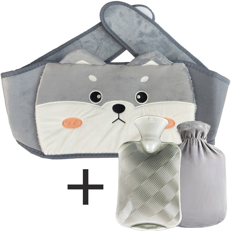 🎅Christmas Sale 50% OFF🔥Plush Refillable Hot Water Bottle Belt🎁