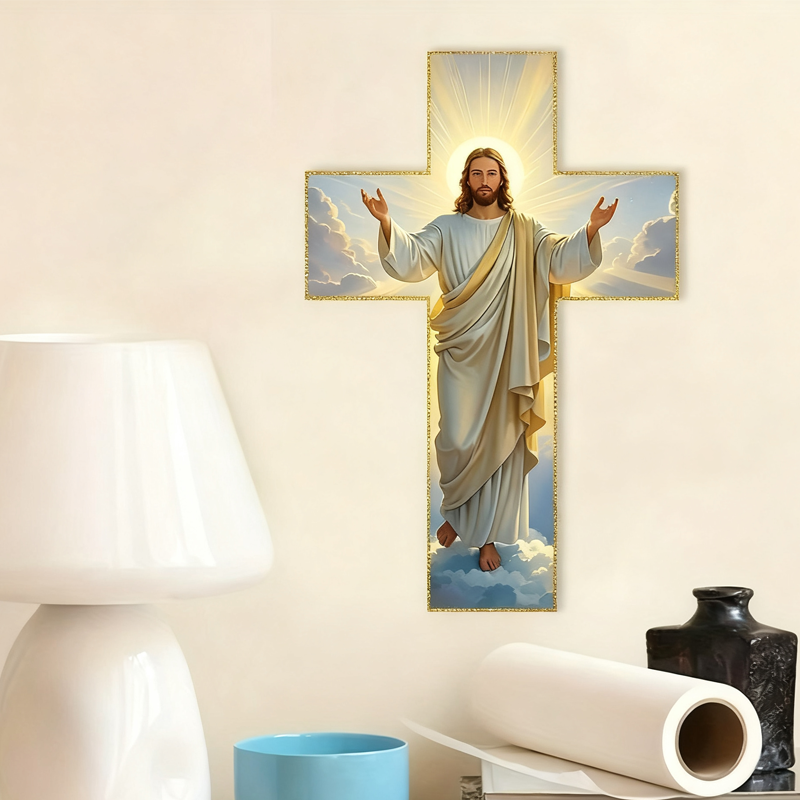🎁Retro Jesus Christ Wall Cross Decor