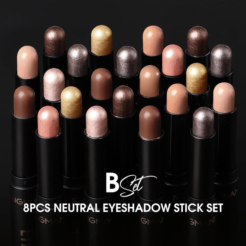 💗LAST DAY PROMOTION - 50%OFF🎁✨8 Colors Glitter Eyeshadow Stick Waterproof & Long-Wearing & Multi-Use