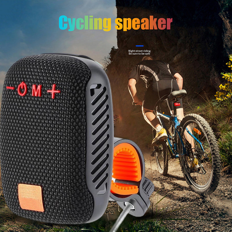 Bluetooth sports speaker for bicycles – IPX5 waterproof, TWS & MicroSD card support