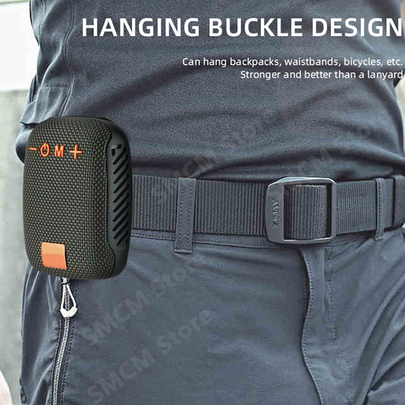 Bluetooth sports speaker for bicycles – IPX5 waterproof, TWS & MicroSD card support