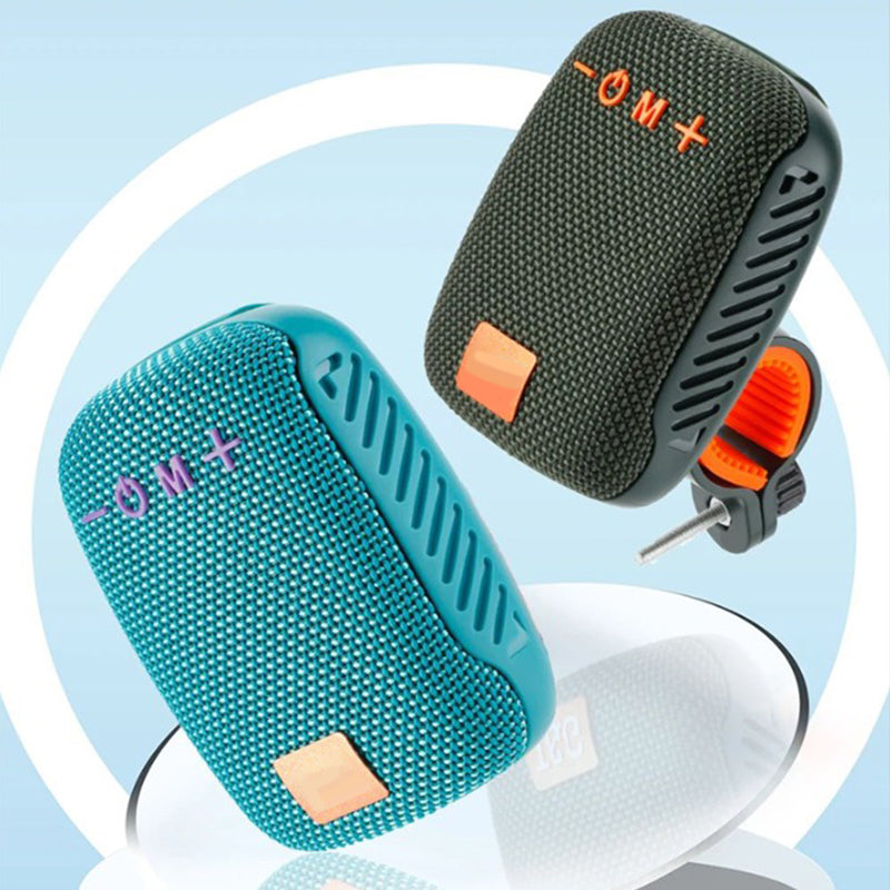 Bluetooth sports speaker for bicycles – IPX5 waterproof, TWS & MicroSD card support