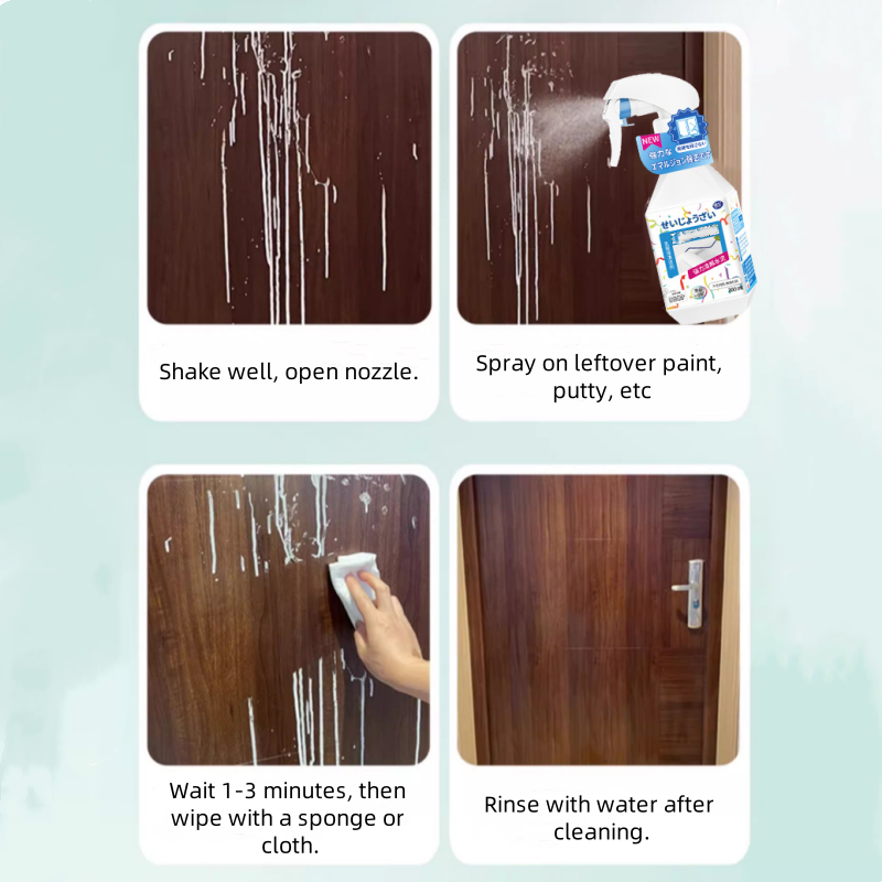 🎨 BUY 1 GET 1 FREE! ✨ 300ML LATEX PAINT REMOVER - Fast-Acting Gel Formula, Safe on Wood & Metal, Easy Application with No Residue, Professional Grade Results 🖌️🧽