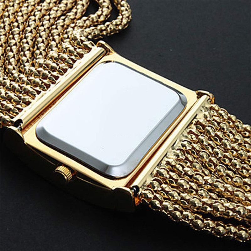 🖤Black Friday Offer: 50% OFF🔥Ladies Rhinestone Quartz Square Watch