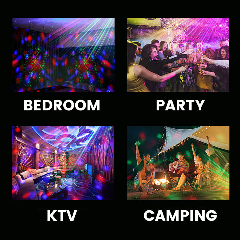 🎄Christmas Sale 60% OFF🔥3-Ball Sound-Activated Laser Party Light