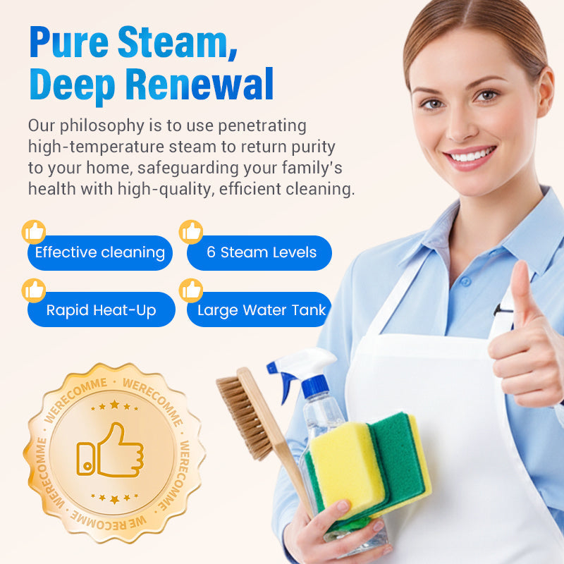 Limited Time 50% OFF ⏰🔥[Free Shipping] Multifunctional High-Temperature Steam Cleaner for Home