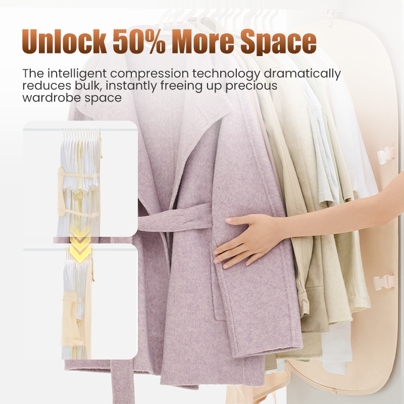 ⏳Limited-Time 50% OFF⏰Dust-Proof Compression Clothing Cover for Wardrobes