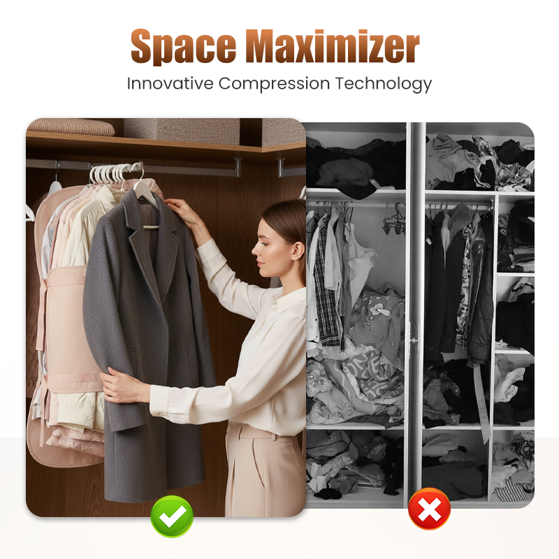 ⏳Limited-Time 50% OFF⏰Dust-Proof Compression Clothing Cover for Wardrobes