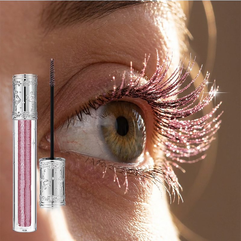 ⏰LAST DAY - BUY 1 GET 1 FREE!!💝Waterproof Glitter Long-lasting Mascara