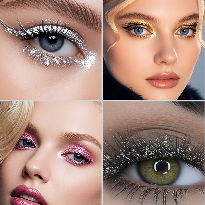 ⏰LAST DAY - BUY 1 GET 1 FREE!!💝Waterproof Glitter Long-lasting Mascara