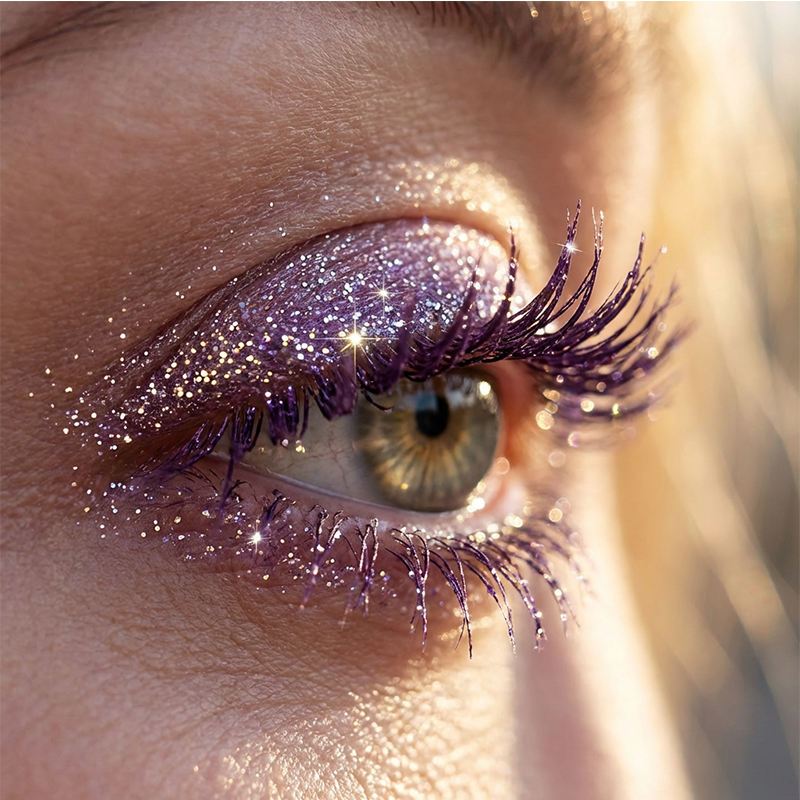 ⏰LAST DAY - BUY 1 GET 1 FREE!!💝Waterproof Glitter Long-lasting Mascara