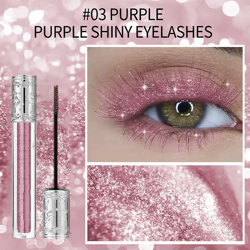 ⏰LAST DAY - BUY 1 GET 1 FREE!!💝Waterproof Glitter Long-lasting Mascara
