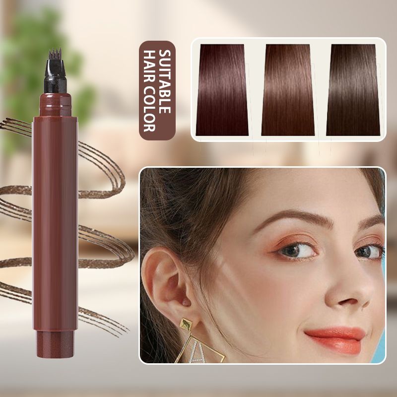 🧔 BUY 1 GET 1 FREE! ✏️ Waterproof 4-Tip Beard & Eyebrow Pen – Smudge-Proof, Natural Look & Long-Lasting 🌟