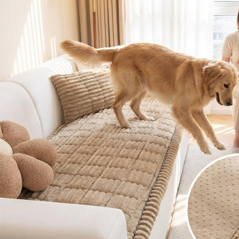 🔥Hot Sale Offers-Quilted Corduroy Non-Slip Sofa Cushion