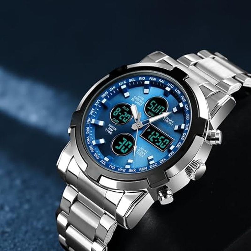 📢📢60%  OFF !! ⏰Men's Waterproof Military Analog-Digital Watches