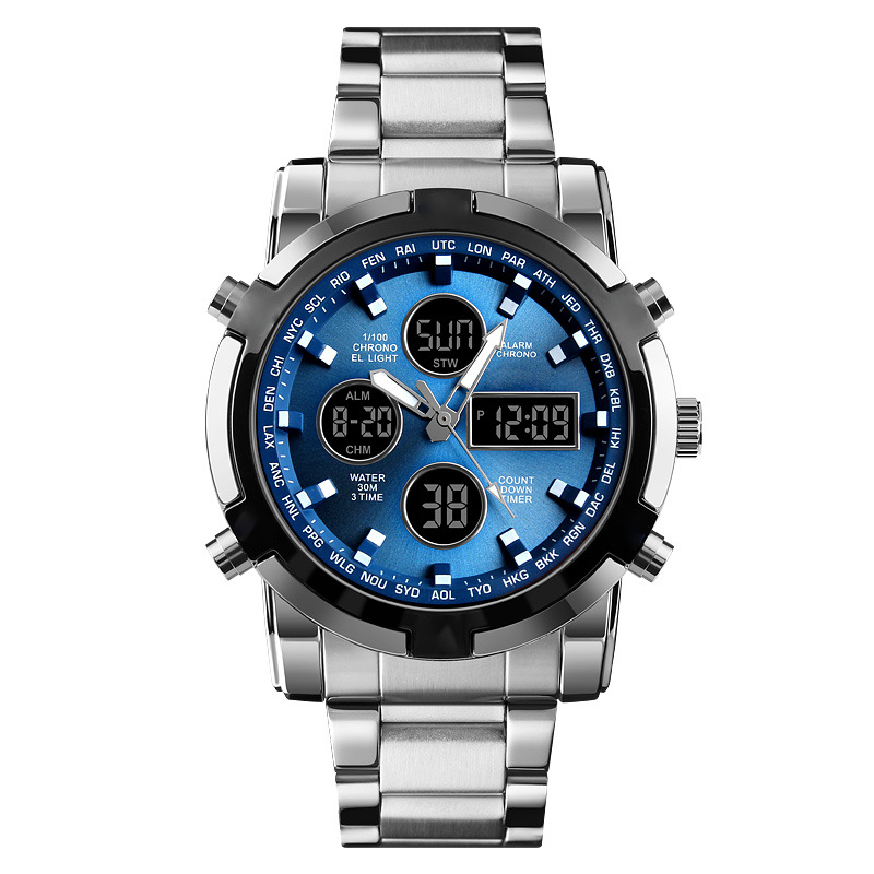 📢📢60%  OFF !! ⏰Men's Waterproof Military Analog-Digital Watches