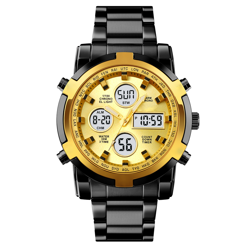 📢📢60%  OFF !! ⏰Men's Waterproof Military Analog-Digital Watches