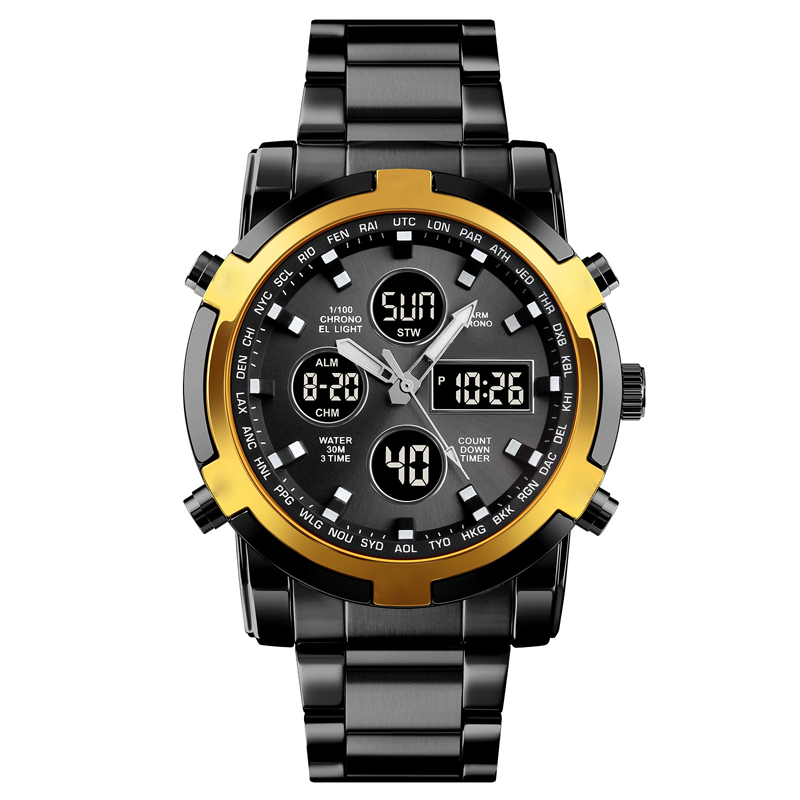 📢📢60%  OFF !! ⏰Men's Waterproof Military Analog-Digital Watches