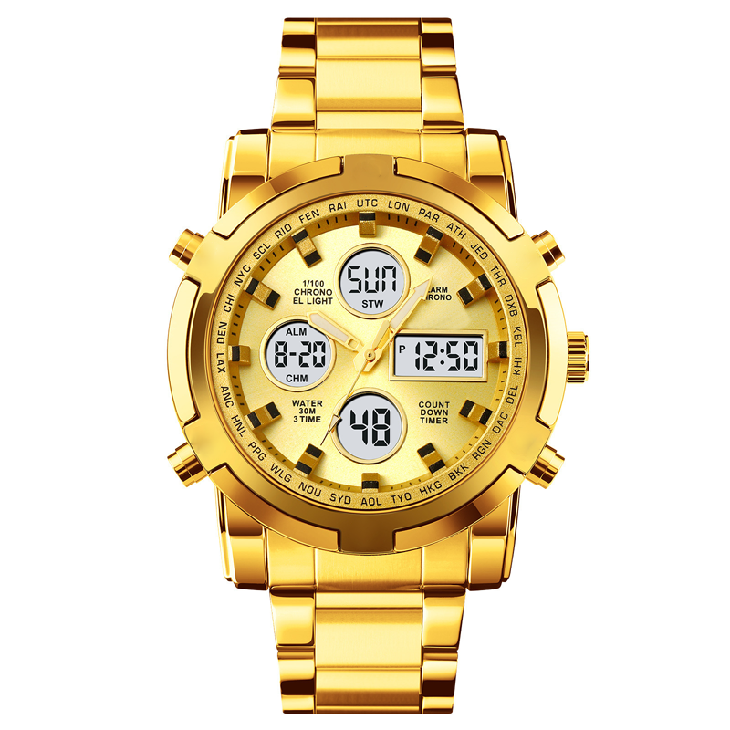 📢📢60%  OFF !! ⏰Men's Waterproof Military Analog-Digital Watches