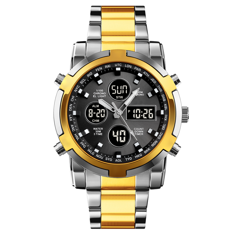 📢📢60%  OFF !! ⏰Men's Waterproof Military Analog-Digital Watches