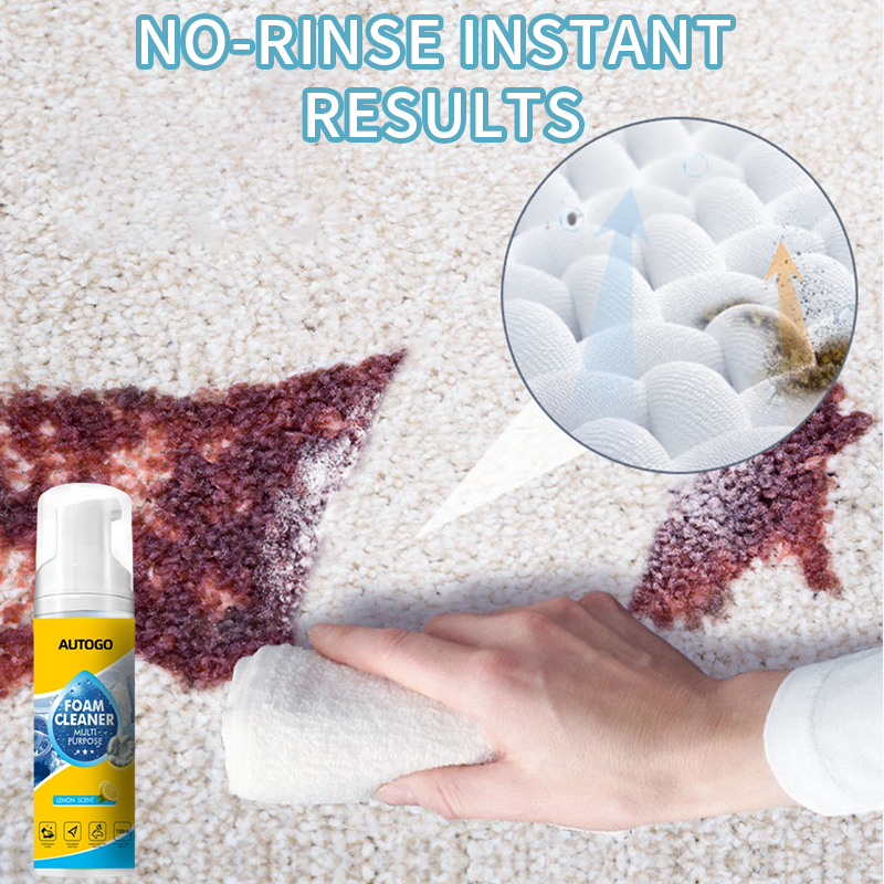 🏆 Last Day Special Price £9.99 ! 🔥Buy 2 Get 1 Free🚗Powerful & Multipurpose Car Interior Foam Cleaner