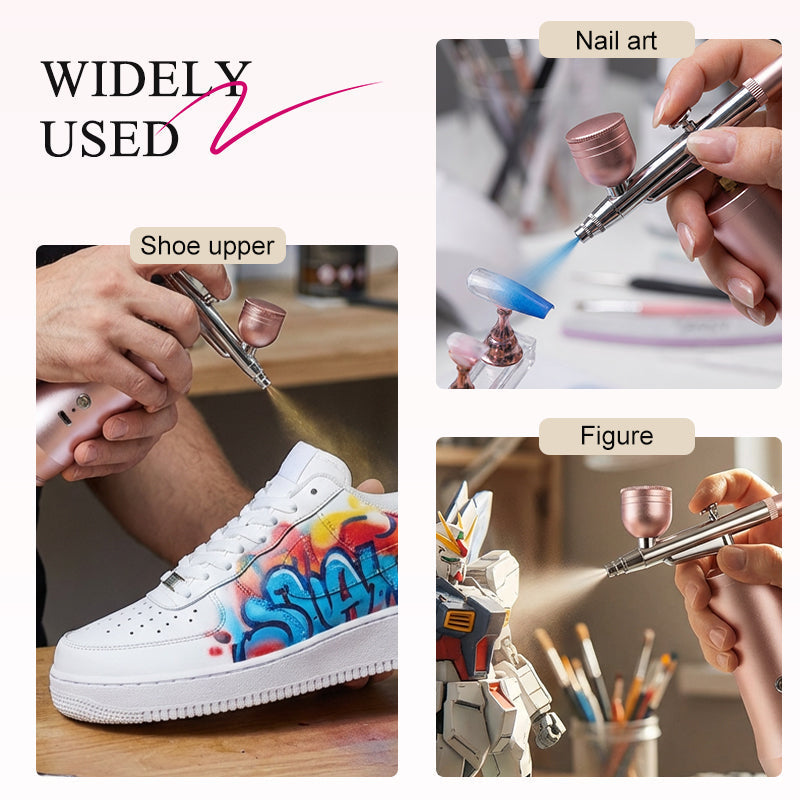 📢📢60%  OFF NOW!!⏰Cordless Airbrush Kit with Compressor