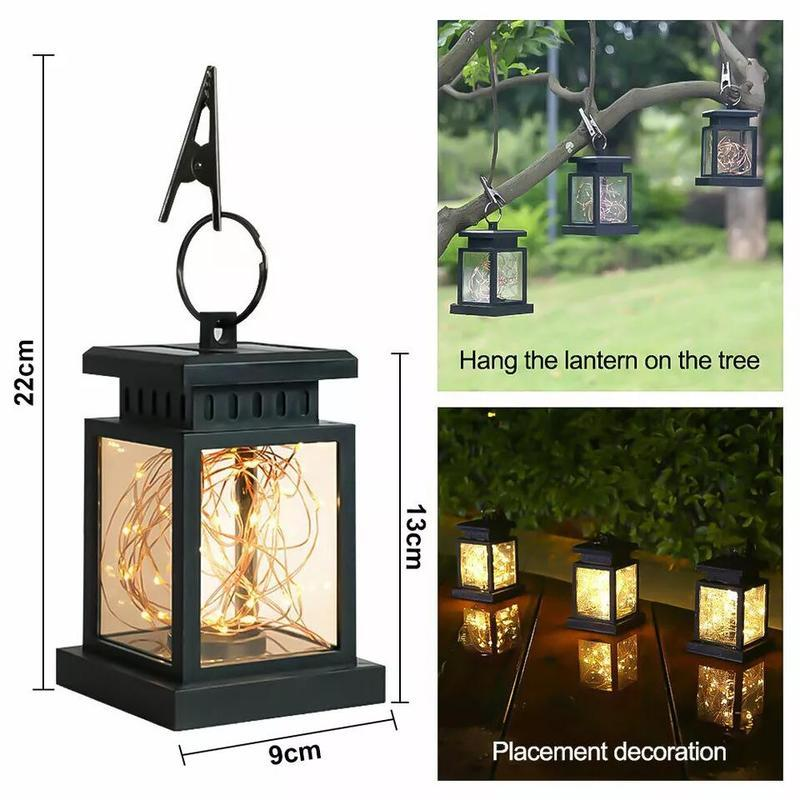 Warm And Romantic Courtyard Solar Candle Light