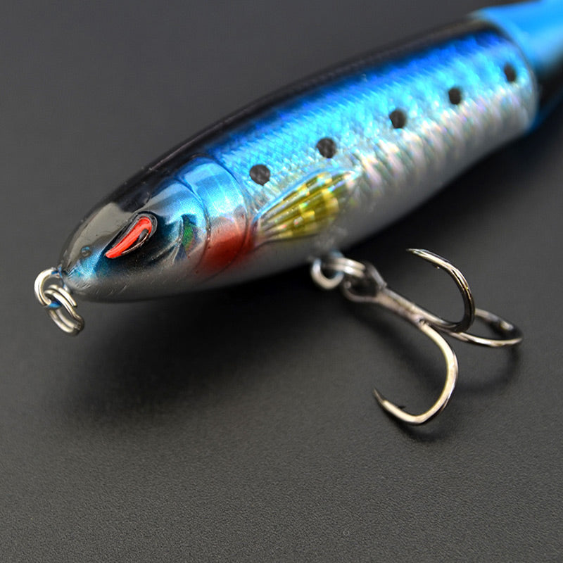 🎣 LIMITED-TIME 50% OFF! ✨ Propeller Floating Lure – Rotating Tail, 3D Eyes, Dual-Section 🐟