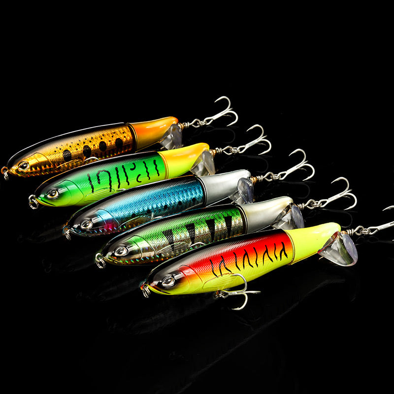 🎣 LIMITED-TIME 50% OFF! ✨ Propeller Floating Lure – Rotating Tail, 3D Eyes, Dual-Section 🐟