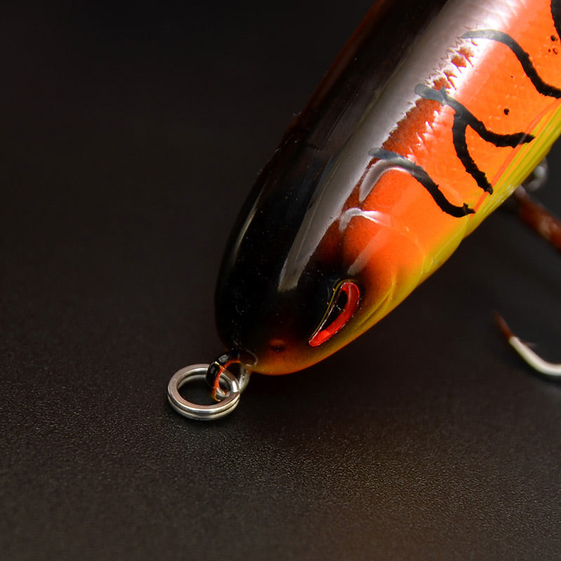 🎣 LIMITED-TIME 50% OFF! ✨ Propeller Floating Lure – Rotating Tail, 3D Eyes, Dual-Section 🐟