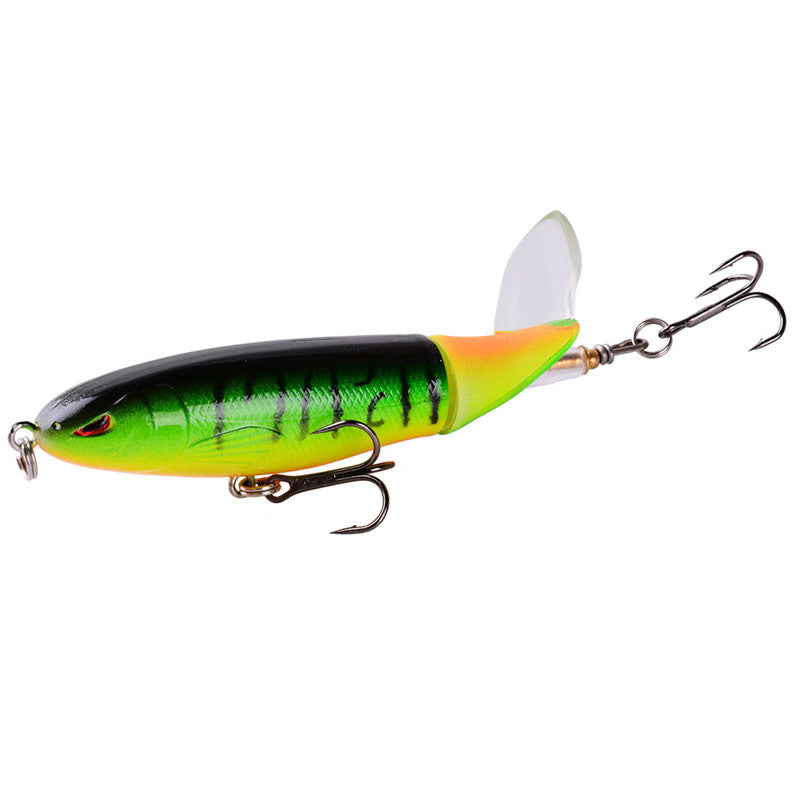 🎣 LIMITED-TIME 50% OFF! ✨ Propeller Floating Lure – Rotating Tail, 3D Eyes, Dual-Section 🐟