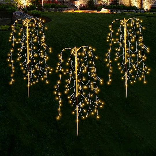 🎁2026 New Arrivals 50% OFF💥Solar Garden Lights Outdoor Decor – 100 LEDs, IP55 Waterproof, Easy Install 🌙