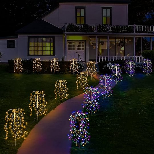 🎁2026 New Arrivals 50% OFF💥Solar Garden Lights Outdoor Decor – 100 LEDs, IP55 Waterproof, Easy Install 🌙