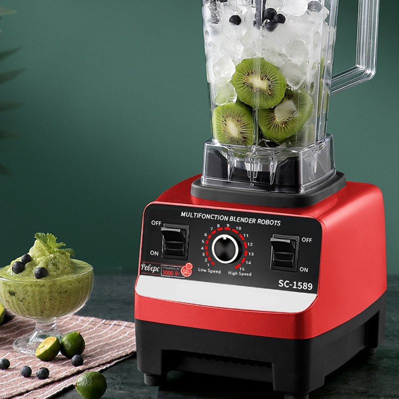 🥤 50% OFF NOW! ⚡ High-Speed Professional Countertop Blender – 4500W Motor, 15 Speeds & 6 Stainless Steel Blades 🍓