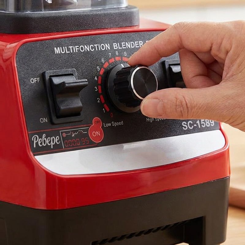 🥤 50% OFF NOW! ⚡ High-Speed Professional Countertop Blender – 4500W Motor, 15 Speeds & 6 Stainless Steel Blades 🍓