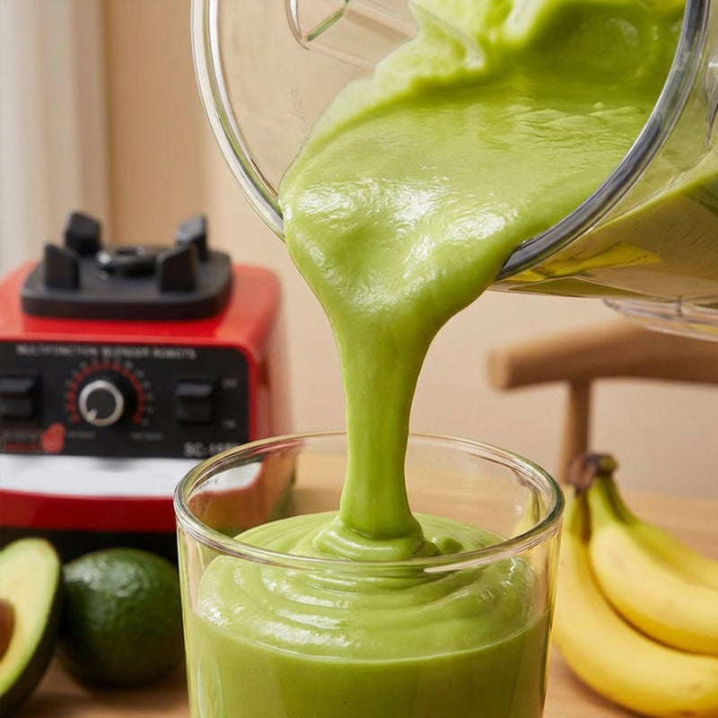 🥤 50% OFF NOW! ⚡ High-Speed Professional Countertop Blender – 4500W Motor, 15 Speeds & 6 Stainless Steel Blades 🍓
