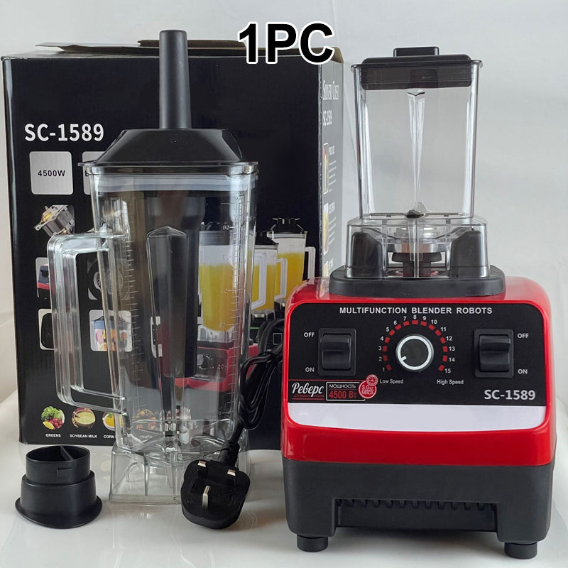 🥤 50% OFF NOW! ⚡ High-Speed Professional Countertop Blender – 4500W Motor, 15 Speeds & 6 Stainless Steel Blades 🍓