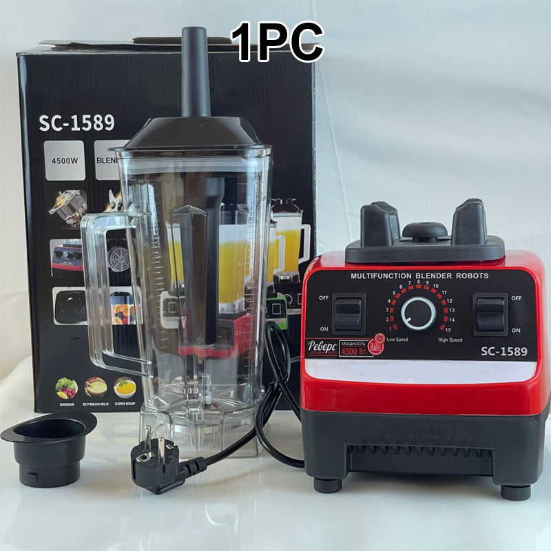 🥤 50% OFF NOW! ⚡ High-Speed Professional Countertop Blender – 4500W Motor, 15 Speeds & 6 Stainless Steel Blades 🍓