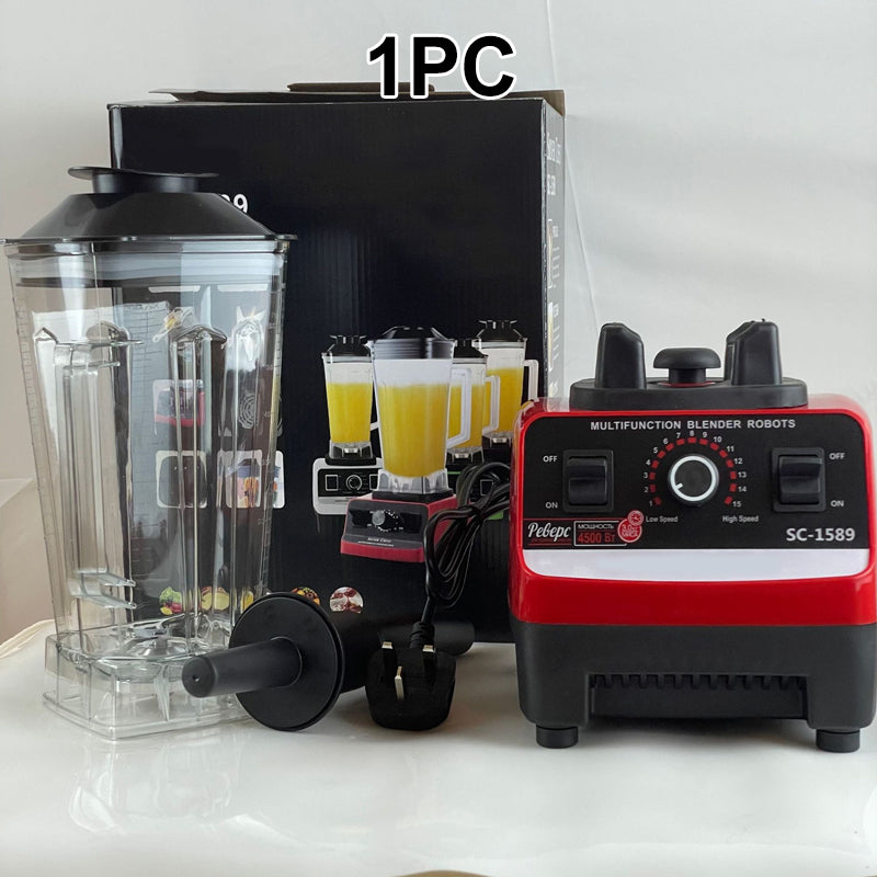 🥤 50% OFF NOW! ⚡ High-Speed Professional Countertop Blender – 4500W Motor, 15 Speeds & 6 Stainless Steel Blades 🍓