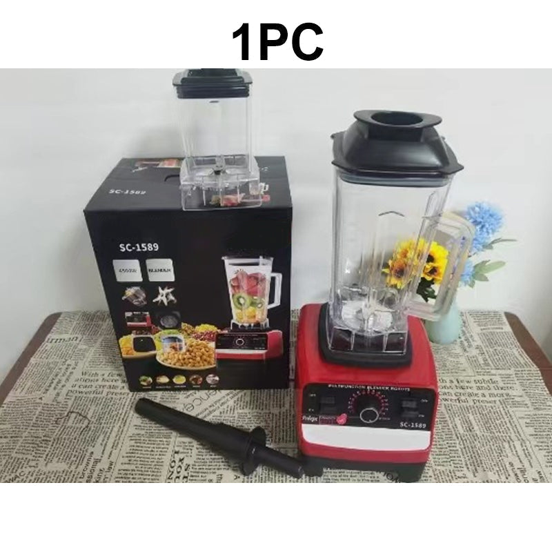 🥤 50% OFF NOW! ⚡ High-Speed Professional Countertop Blender – 4500W Motor, 15 Speeds & 6 Stainless Steel Blades 🍓