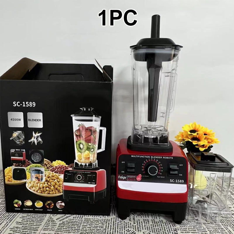 🥤 50% OFF NOW! ⚡ High-Speed Professional Countertop Blender – 4500W Motor, 15 Speeds & 6 Stainless Steel Blades 🍓