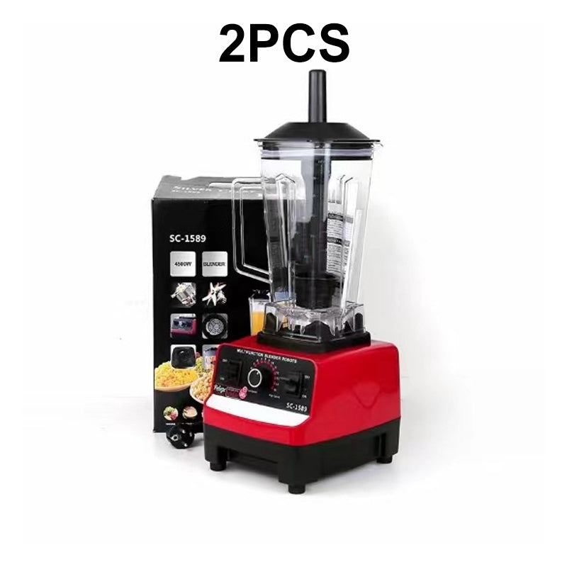🥤 50% OFF NOW! ⚡ High-Speed Professional Countertop Blender – 4500W Motor, 15 Speeds & 6 Stainless Steel Blades 🍓
