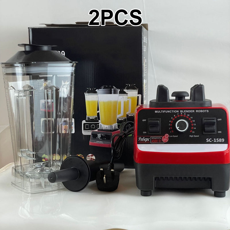 🥤 50% OFF NOW! ⚡ High-Speed Professional Countertop Blender – 4500W Motor, 15 Speeds & 6 Stainless Steel Blades 🍓