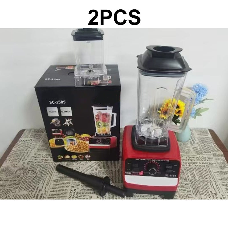 🥤 50% OFF NOW! ⚡ High-Speed Professional Countertop Blender – 4500W Motor, 15 Speeds & 6 Stainless Steel Blades 🍓