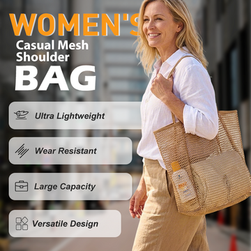 📢📢45% OFF !! ⏰Women's Casual Mesh Shoulder Bag