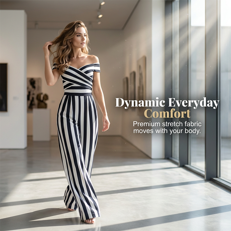 💐50% OFF ! Last Day – Trendy Wide-Leg Jumpsuit 💃🌟【Flash Sale】