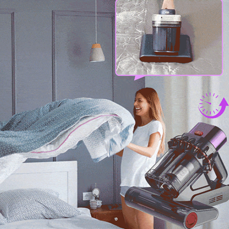 14kPa Dual-Cup UV Vacuum for Bed – Deep Clean Mattress, Sofa & Carpet, HEPA Filtration