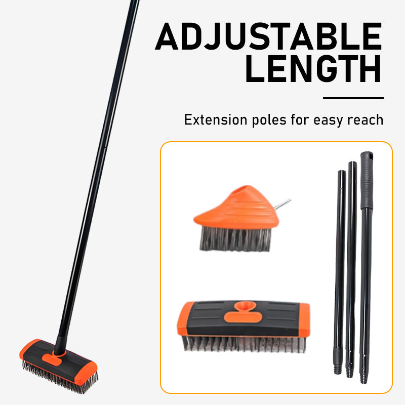 🌿 50% OFF NOW! 🧹 3-in-1 Weeding Wire Brush Tools Set – Durable Steel Brushes, Ergonomic Handle & Perfect for Patios, Driveways & Garden Paths 🏡