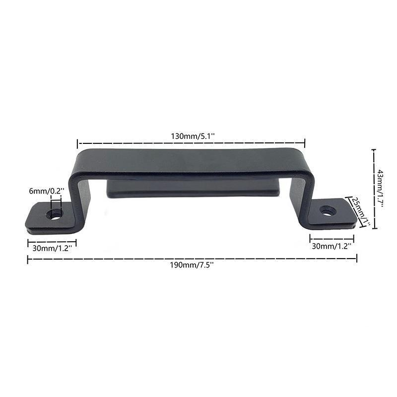 📢📢Buy 5 Get 5 Free ⏰Two-in-one, rock-solid – cast iron door handles & railing reinforcement clamps!✨